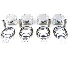 4 pistons forgs Wossner pour VW / Audi / Seat 2,0l TFSI EA113 axe 21mm
