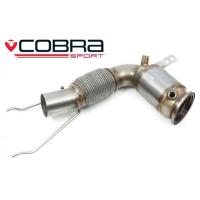 Downpipe + cata sport inox COBRA - Mini Cooper S F56