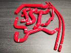 Durites silicone renforce pour Volkswagen Golf 3 GTI 8s rouge