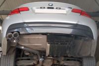 Suppression de silencieux arrière inox BMW 325d E90 E91 E92 E93