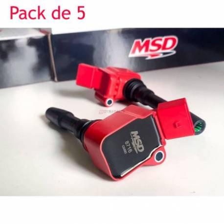 Pack de 5 bobines d'allumage MSD pour Audi RS3 / TTRS