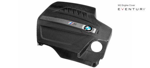 Cache moteur carbone EVENTURI pour BMW M2 F87 (moteur N55)