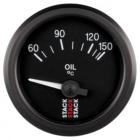 Manomètre STACK mécanique température huile 60-150