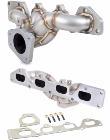 Collecteur inox gros conduits pour turbo Opel Astra J OPC Turbo
