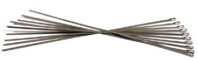 10 colliers inox 300mm pour ruban isolant d\'échappement