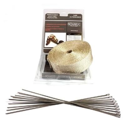 Bande thermique isolante pour échappement