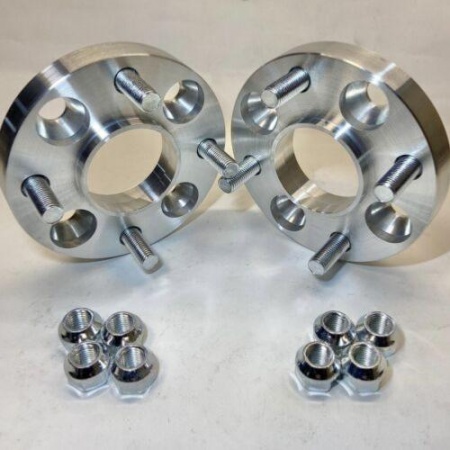 Cales de changement d\'entraxe 20mm 4x108 Ford vers 4x100 Renault