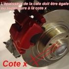 Cales &eacute;largisseurs de voie pour Audi, VW 5x100 &eacute;paisseur 13mm