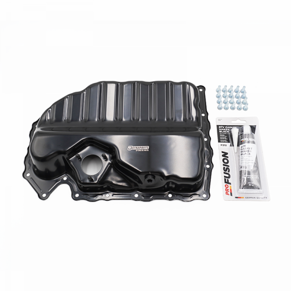 Carter d\'huile en acier (finition noir) pour VAG 2,0l TFSI EA888 gen3