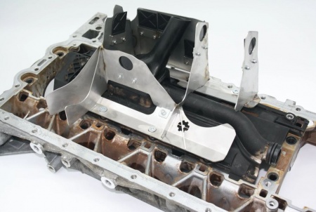 Cloison de carter / tôle anti-déjaugeage BMW 335i, 135i N55 (2 roues motrices)