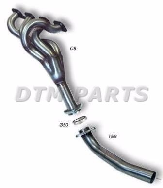 Collecteur d\'�chappement inox Alfa Romeo GTV 2,0l Giulia 1978