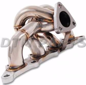 Collecteur d\'�chappement inox gros conduits Mitsubishi Colt CZT