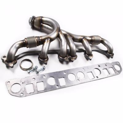 Collecteur d\'�chappement inox Jeep Wrangler / Cherokee 4,0l