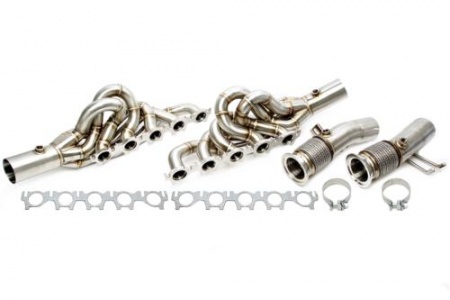 Collecteur d\'échappement inox Lamborghini Huracan