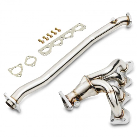 Collecteur d\'échappement inox Mazda MX-5 NA NB 1,6l