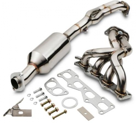 Collecteur d\'échappement inox Mazda MX-5 NB 2001-2005 (avec cata sport)