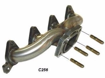 Collecteur d\'�chappement inox pour turbo Renault 21 2.0l Turbo