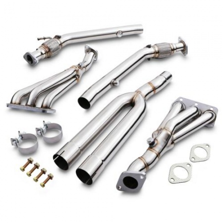 Collecteur d\'échappement inox VW Golf 5 R32