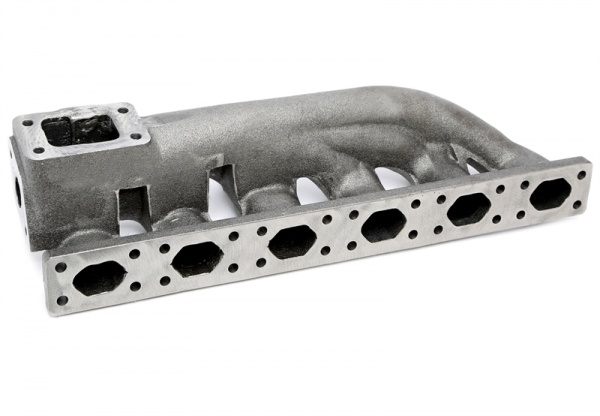 Collecteur fonte gros conduits pour turbo BMW E36 / E46 / E39 / E38