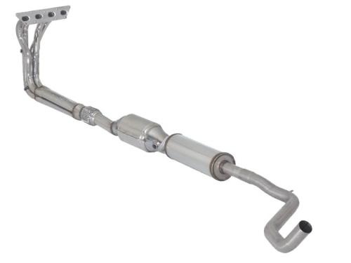Collecteur inox avec Cata Sport 200cell inox Ragazzon - Fiat Panda 100HP