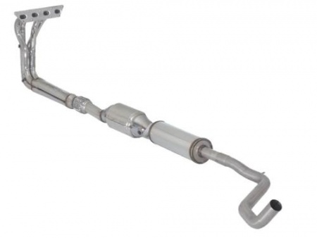 Collecteur inox avec Cata Sport 200cell inox Ragazzon - Fiat Panda 100HP