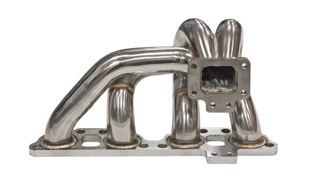 Collecteur inox gros conduits pour turbo Nissan 200SX S14 SR20DET