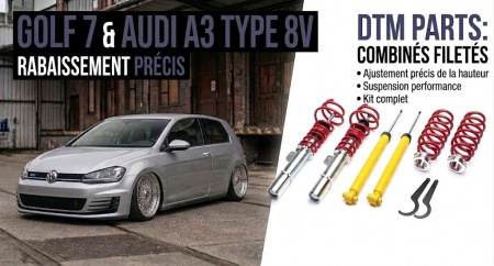 Combin&eacute;s filet&eacute;s Audi A3 8V / vw Golf 7 / Seat Leon 5F