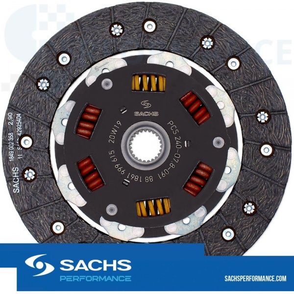 Disque d\'embrayage renforc� SACHS RACE Porsche 944 2,5l Turbo