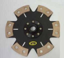 Disque d\'embrayage renforc� XTD 6 patins rigide pour VW / Audi / Seat 1.8T 20vt