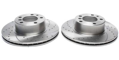 Disques arri�re rainur�s per��s pour BMW X5 (E53) 4,6l et 4,8l is