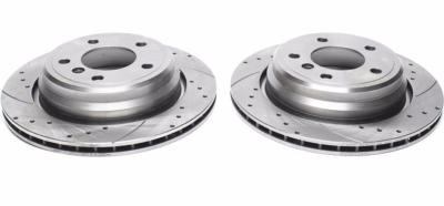 Disques arri�res rainur�s per��s 298x20mm pour BMW E39