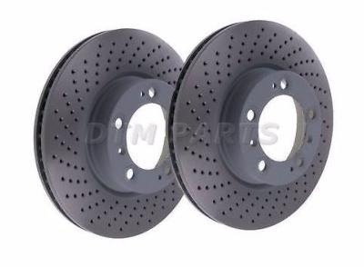 Disques avant per��s Porsche Boxster (987) + Cayman