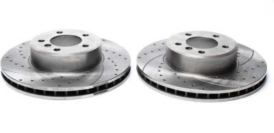 Disques avant rainur�s per��s 280x24mm pour Jeep Cherokee XJ