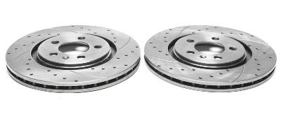 Disques avant rainur�s per��s 288x25