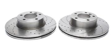 Disques avant rainur�s per��s 300x22 mm pour BMW S�rie 1 F20