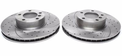 Disques avant rainur�s per��s 324x30mm pour BMW E39