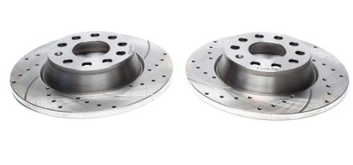 Disques de frein arri�re rainur�s per��s 290x11 pour BMW S�rie 1 type F20