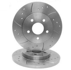 Disques de frein arri�re rainur�s per��s 300 x 12 pour Audi Q3 Quattro
