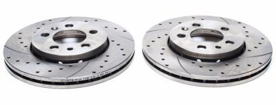 Disques de frein avant rainur�s per��s 312x25