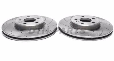 Disques de frein avant rainur�s per��s 325x30 pour Range Rover Evoque