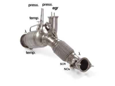Downpipe + Cata sport inox Ragazzon - BMW 530d G30