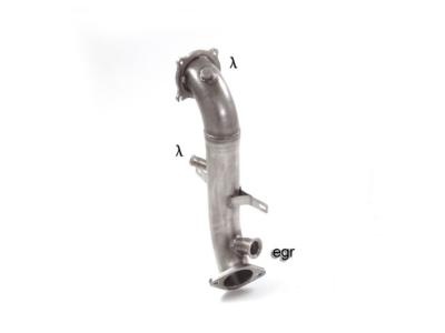 Downpipe + D�cata d\'�chappement inox Ragazzon - Alfa Romeo Giulia 2,0l Turbo