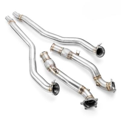 Downpipe + d�cata inox Audi S6 / RS6 C7