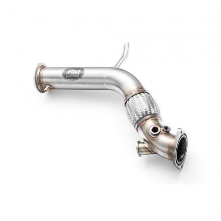 Downpipe + Décata inox BMW 530dx 535dx F10 LCI