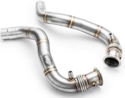 Downpipe + D�cata inox BMW 550i F10 LCI