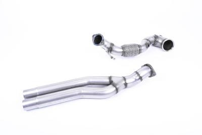 Downpipe + Décata inox MILLTEK Audi TT RS (8S)