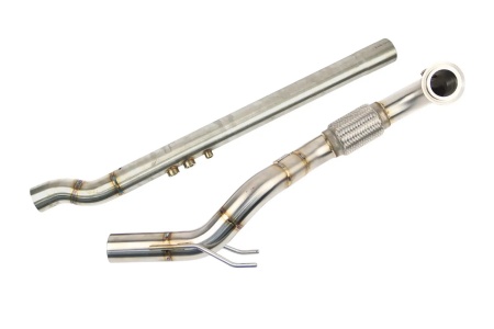 Downpipe + D&eacute;cata inox Peugeot 207 et 307 1,6l HDi