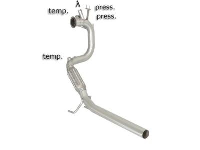 Downpipe + d�cata inox Ragazzon - Audi A1 2,0l TDI