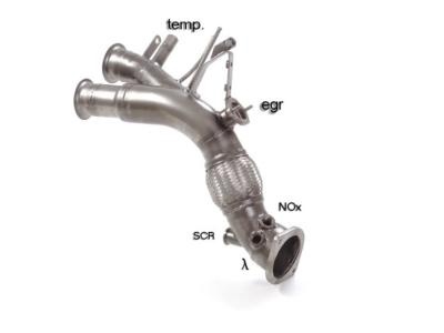 Downpipe + d�cata inox Ragazzon - BMW M550d G30
