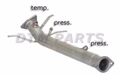 Downpipe + d�cata inox Ragazzon - Volvo XC70 2,4l D5